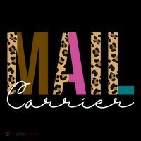 Mail Carrier Leopard Cute Gift Coaster thumb 2