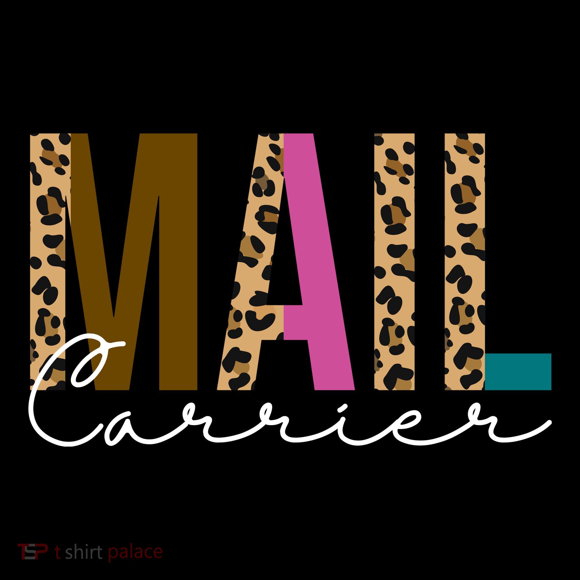 Mail Carrier Leopard Cute Gift Coaster