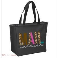 Mail Carrier Leopard Cute Gift Tote Bag thumb 2