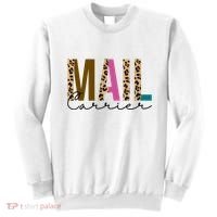 Mail Carrier Leopard Cute Gift Sweatshirt thumb 0