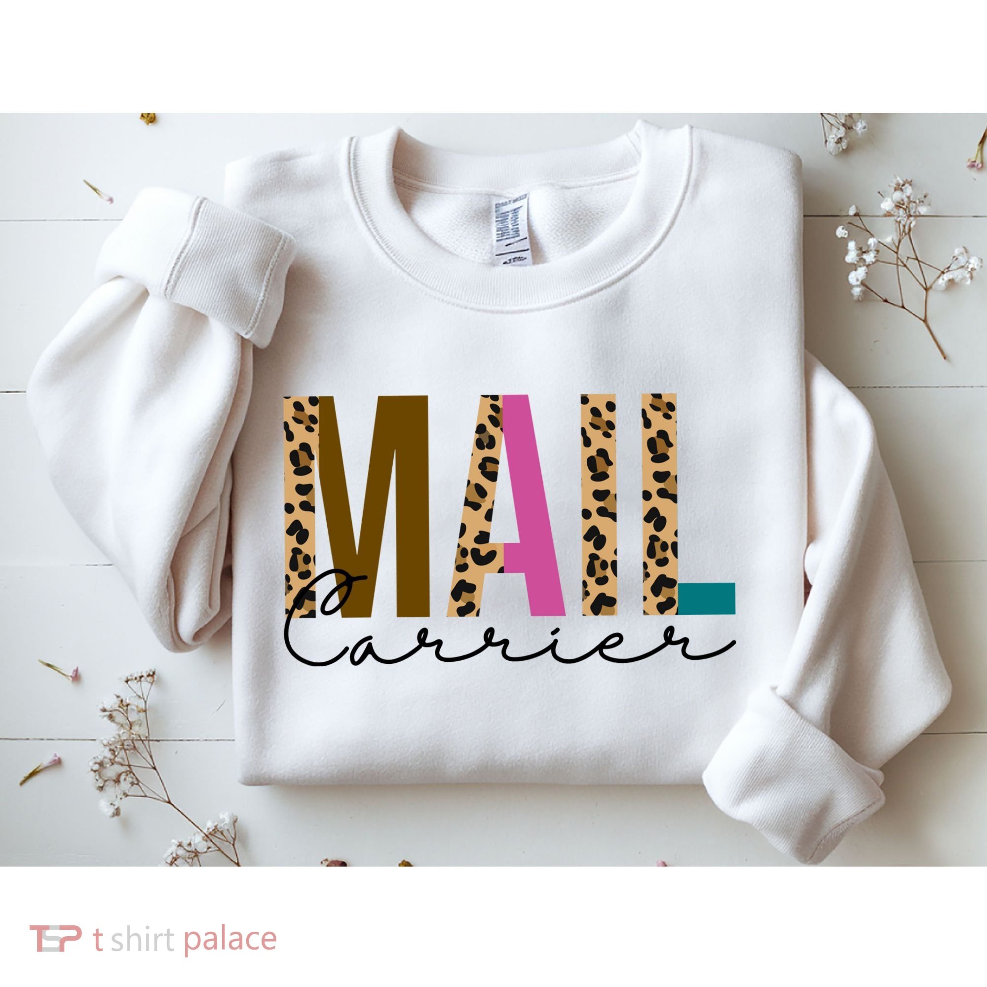 Mail Carrier Leopard Cute Gift Sweatshirt