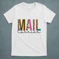 Mail Carrier Leopard Cute Gift T-Shirt thumb 5