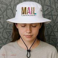 Mail Carrier Leopard Cute Gift Bucket Hat thumb 3