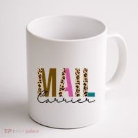 Mail Carrier Leopard Cute Gift Coffee Mug thumb 1
