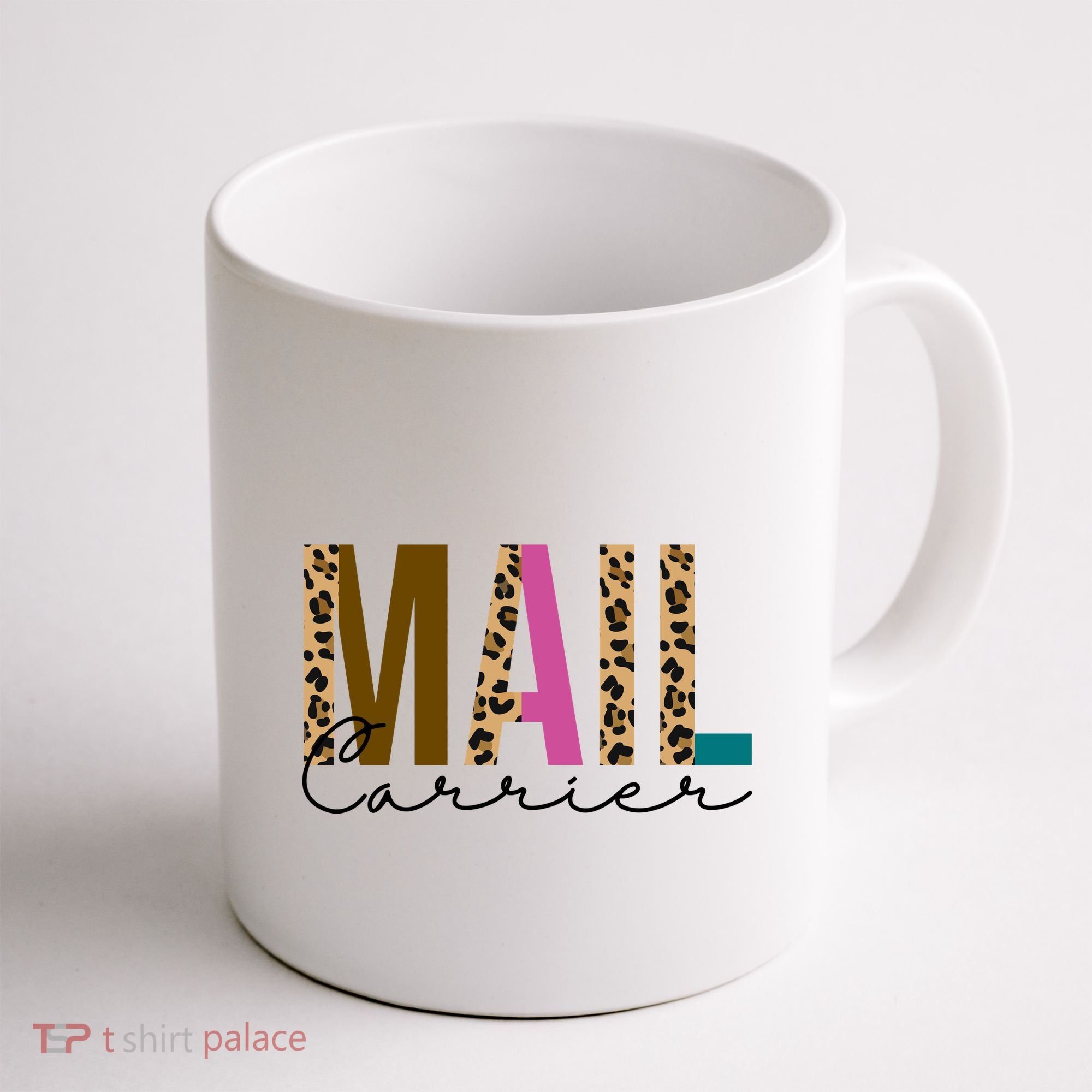 Mail Carrier Leopard Cute Gift Coffee Mug
