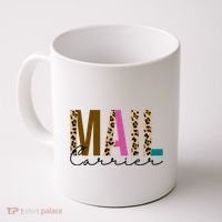 Mail Carrier Leopard Cute Gift Coffee Mug thumb 0