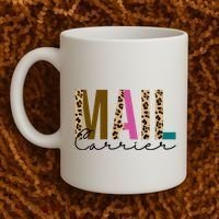 Mail Carrier Leopard Cute Gift Coffee Mug thumb 2