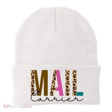 Mail Carrier Leopard Cute Gift Beanie