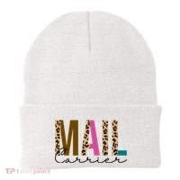 Mail Carrier Leopard Cute Gift Beanie thumb 0