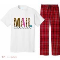 Mail Carrier Leopard Cute Gift Pajama Set thumb 0