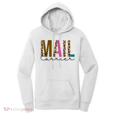 Mail Carrier Leopard Cute Gift Women's Hoodie