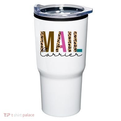 Mail Carrier Leopard Cute Gift Tumbler