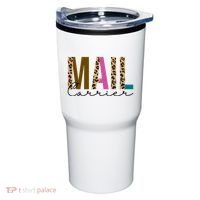 Mail Carrier Leopard Cute Gift Tumbler thumb 0