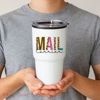 Mail Carrier Leopard Cute Gift Tumbler thumb 2