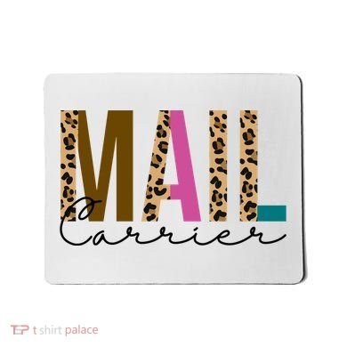 Mail Carrier Leopard Cute Gift Mousepad
