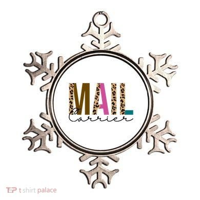 Mail Carrier Leopard Cute Gift Ornament