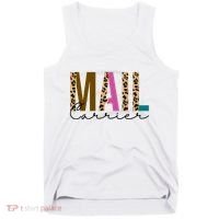 Mail Carrier Leopard Cute Gift Tank Top thumb 0
