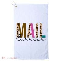 Mail Carrier Leopard Cute Gift Golf Towel thumb 0