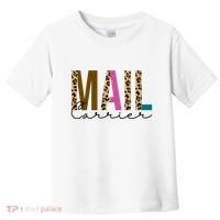 Mail Carrier Leopard Cute Gift Toddler T-Shirt thumb 0