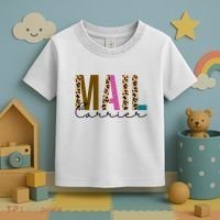 Mail Carrier Leopard Cute Gift Toddler T-Shirt thumb 3