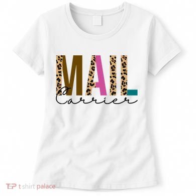 Mail Carrier Leopard Cute Gift Women's T-Shirt