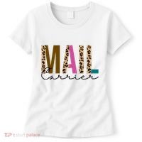 Mail Carrier Leopard Cute Gift Women's T-Shirt thumb 0