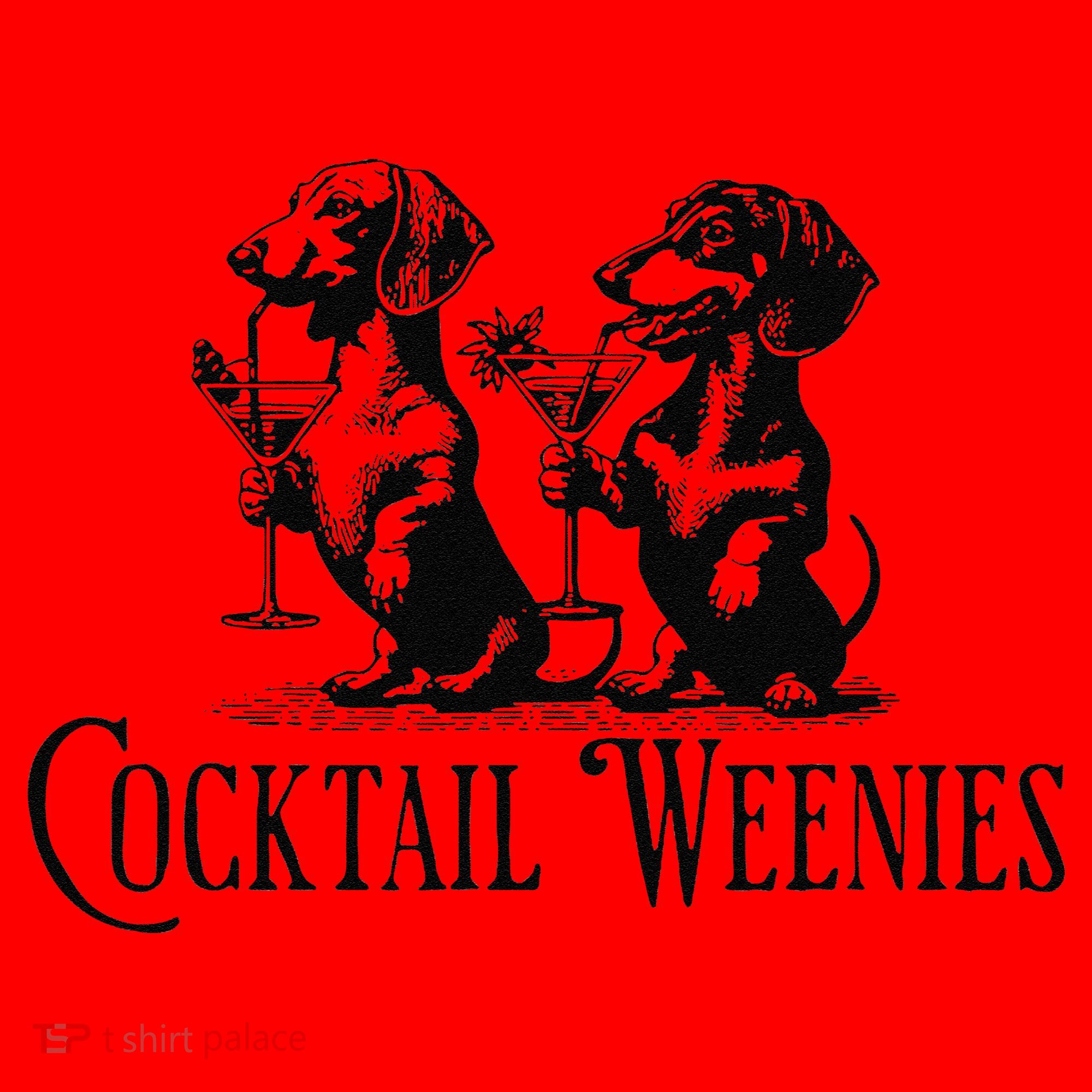 Martini Cocktail Lover Dachshund Cocktail Weenies Dachshund Gift Santa Hat