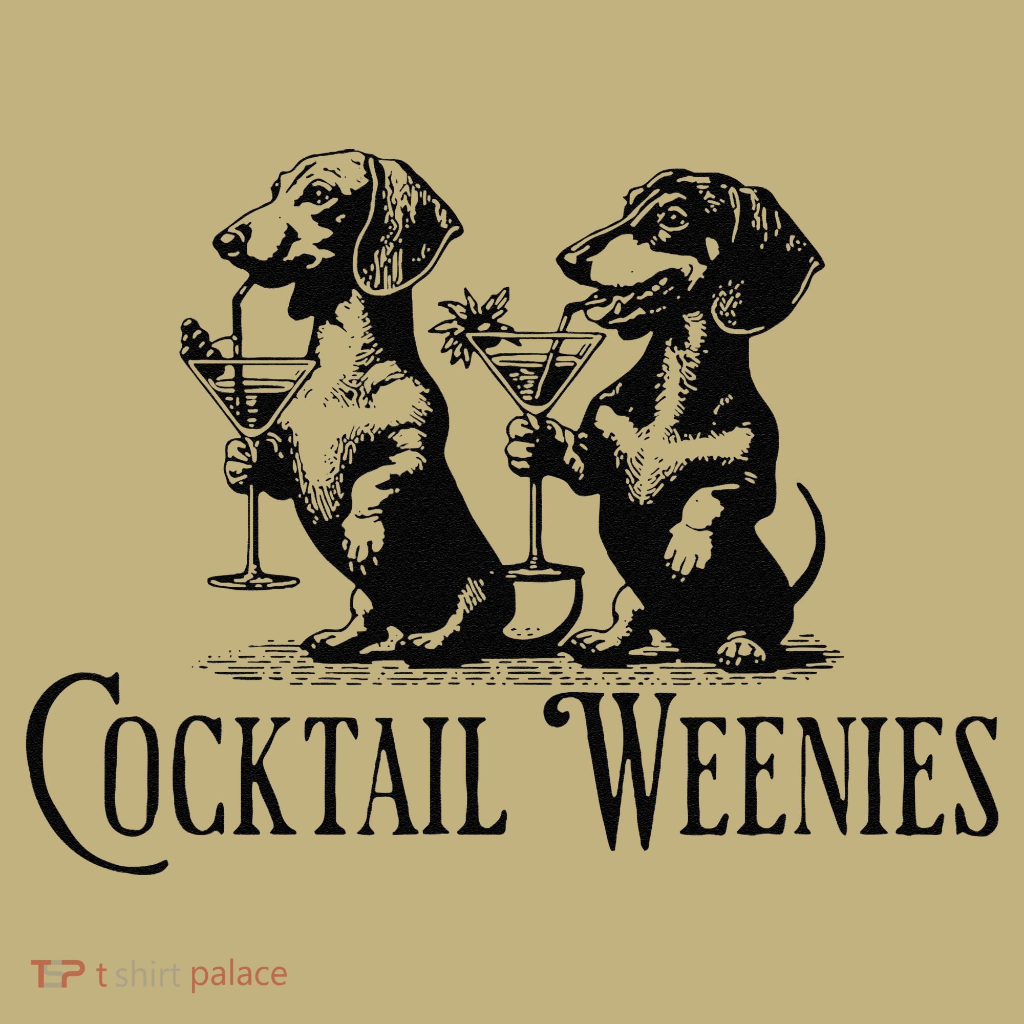 Martini Cocktail Lover Dachshund Cocktail Weenies Dachshund Gift Polo