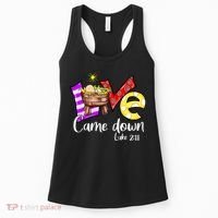 Merry Christmas Love Came Down Luke-211 Thanksgiving Jesus Women's Tank Top thumb 0