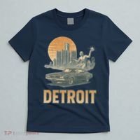 Motor City Legends Detroit Vintage Muscle T-Shirt thumb 5