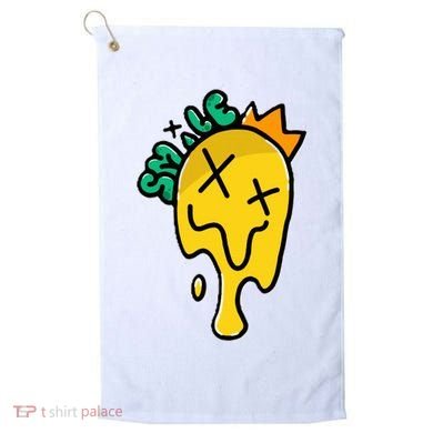 Melting Candle Golf Towel