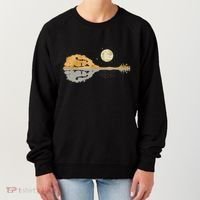 Mandolin Country Music Moon Bluegrass Women's Sweatshirt thumb 0