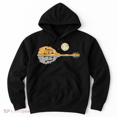 Mandolin Country Music Moon Bluegrass Hoodie