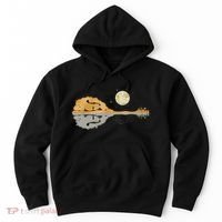 Mandolin Country Music Moon Bluegrass Hoodie thumb 0