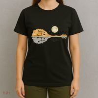 Mandolin Country Music Moon Bluegrass T-Shirt thumb 4