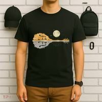 Mandolin Country Music Moon Bluegrass T-Shirt thumb 6