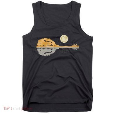 Mandolin Country Music Moon Bluegrass Tank Top