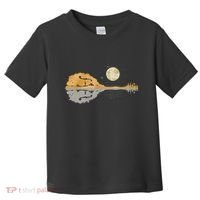 Mandolin Country Music Moon Bluegrass Toddler T-Shirt thumb 0