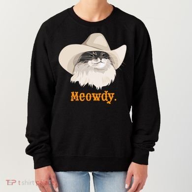Meowdy Cat Meme Women's Sweatshirt
