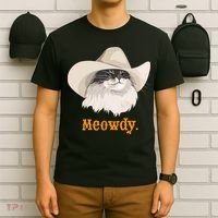 Meowdy Cat Meme T-Shirt thumb 6