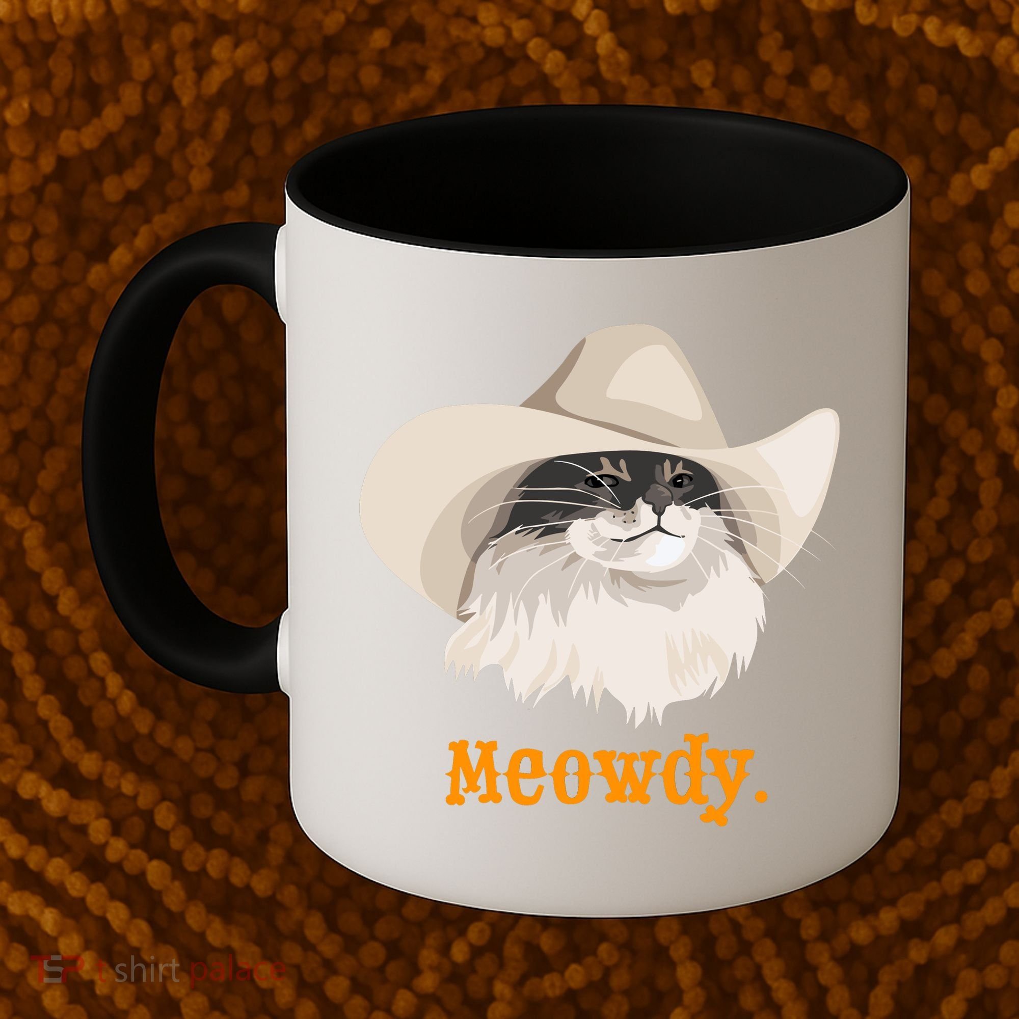 Meowdy Cat Meme Coffee Mug