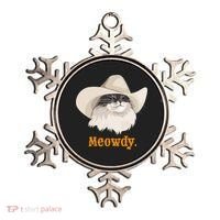 Meowdy Cat Meme Ornament thumb 0