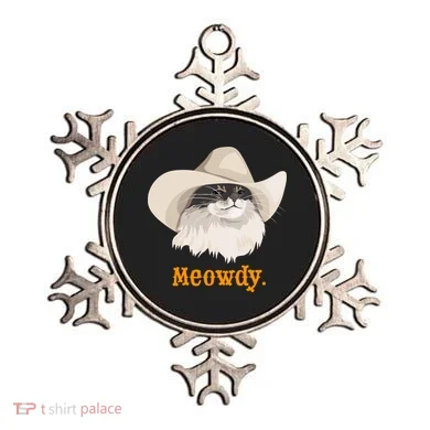 Meowdy Cat Meme Ornament