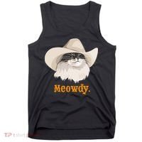 Meowdy Cat Meme Tank Top thumb 0