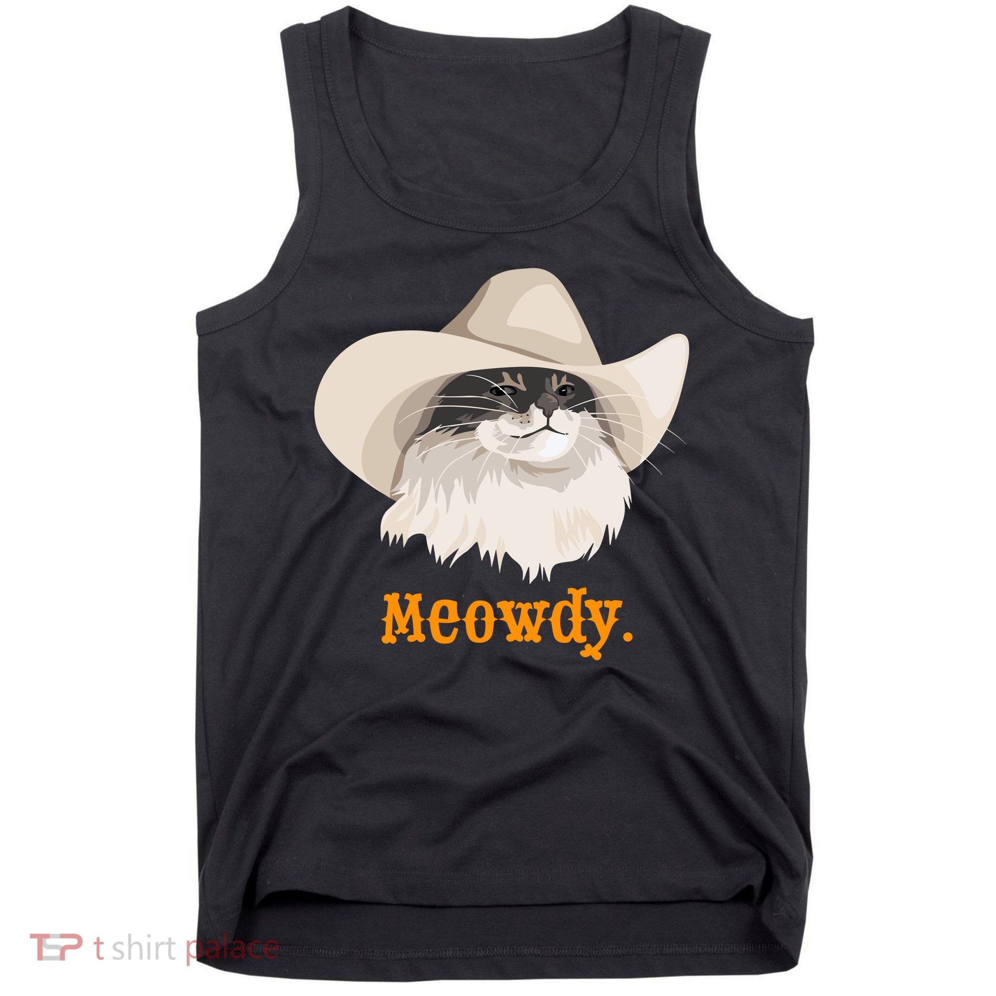 Meowdy Cat Meme Tank Top