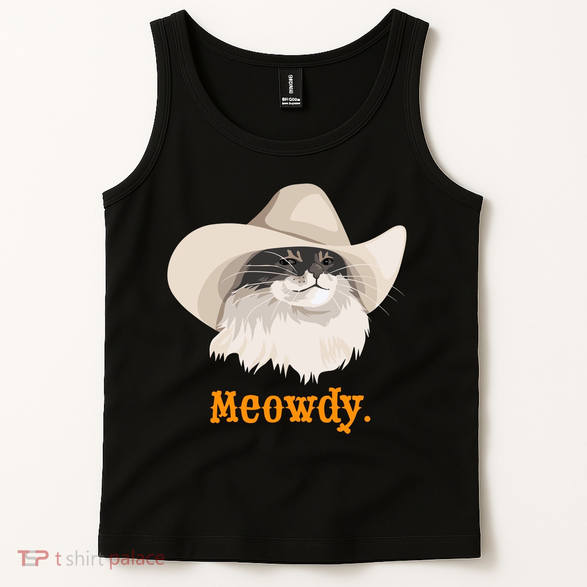 Meowdy Cat Meme Tank Top