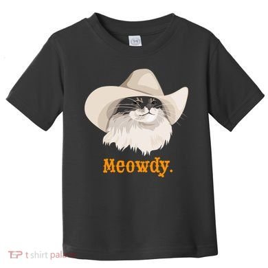 Meowdy Cat Meme Toddler T-Shirt