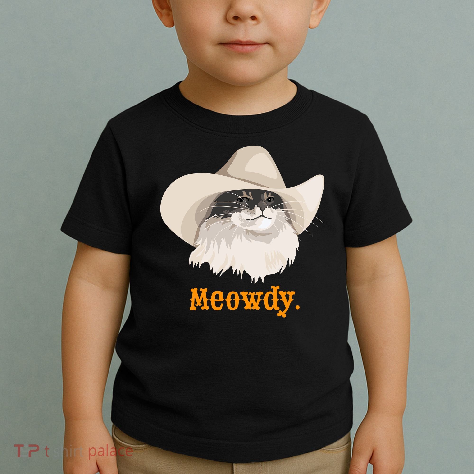 Meowdy Cat Meme Toddler T-Shirt