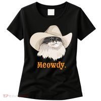Meowdy Cat Meme Women's T-Shirt thumb 0