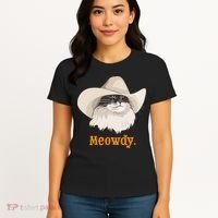 Meowdy Cat Meme Women's T-Shirt thumb 4